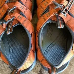 Keen | Shoes | Keen Orange And Black Sandals For Outdoor  display picture 3
